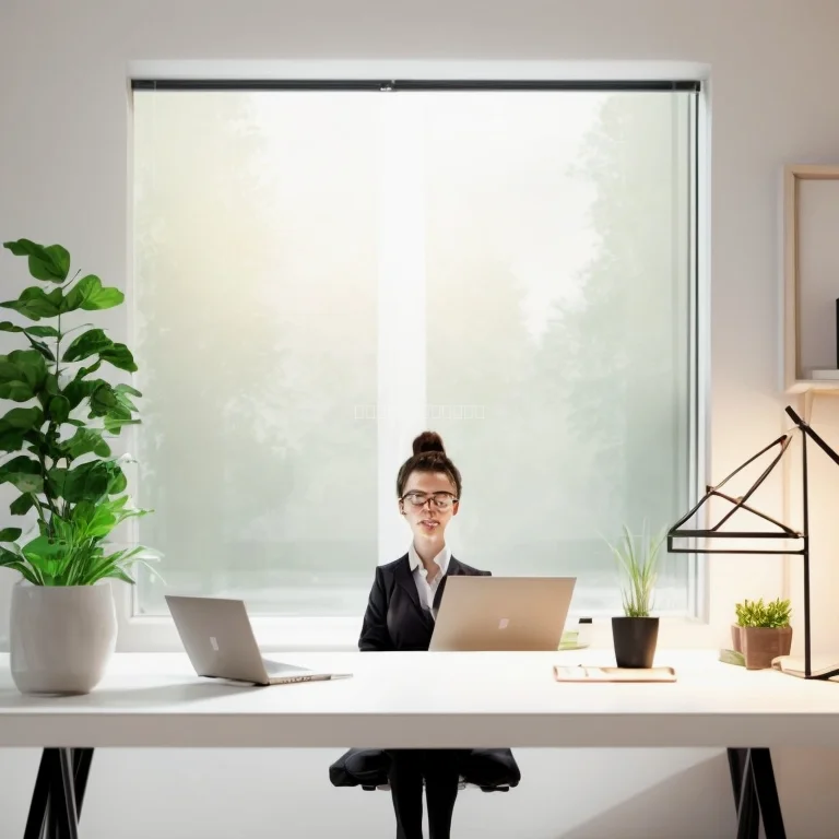 Ejecutivo en curso de claridad interior